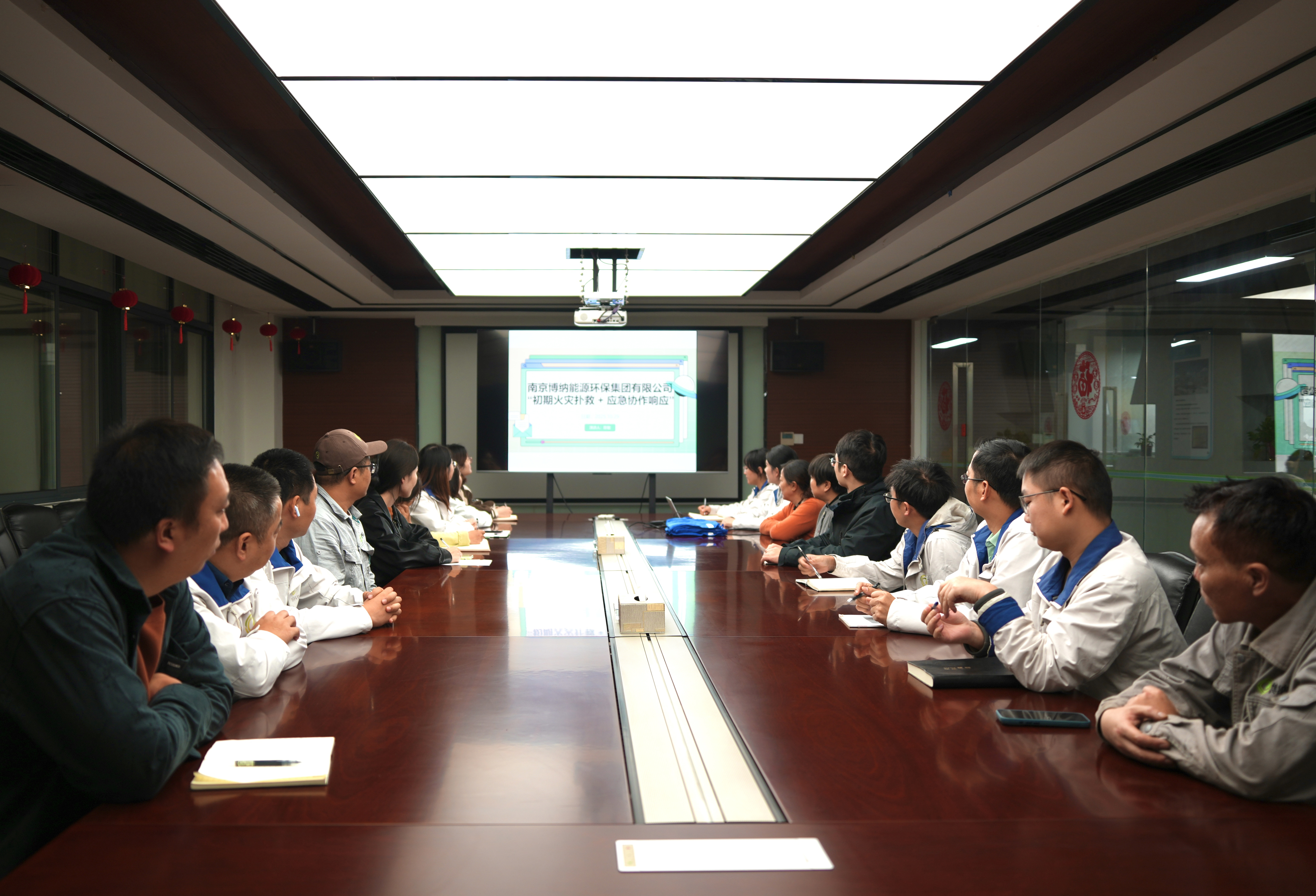 筑牢安全防線！博納能環開展消防安全培訓與演練